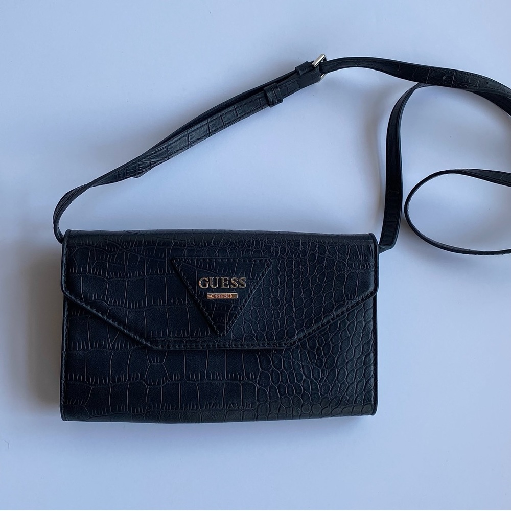 Guess Snakeskin Crossbody Bag - Picture 2 of 5